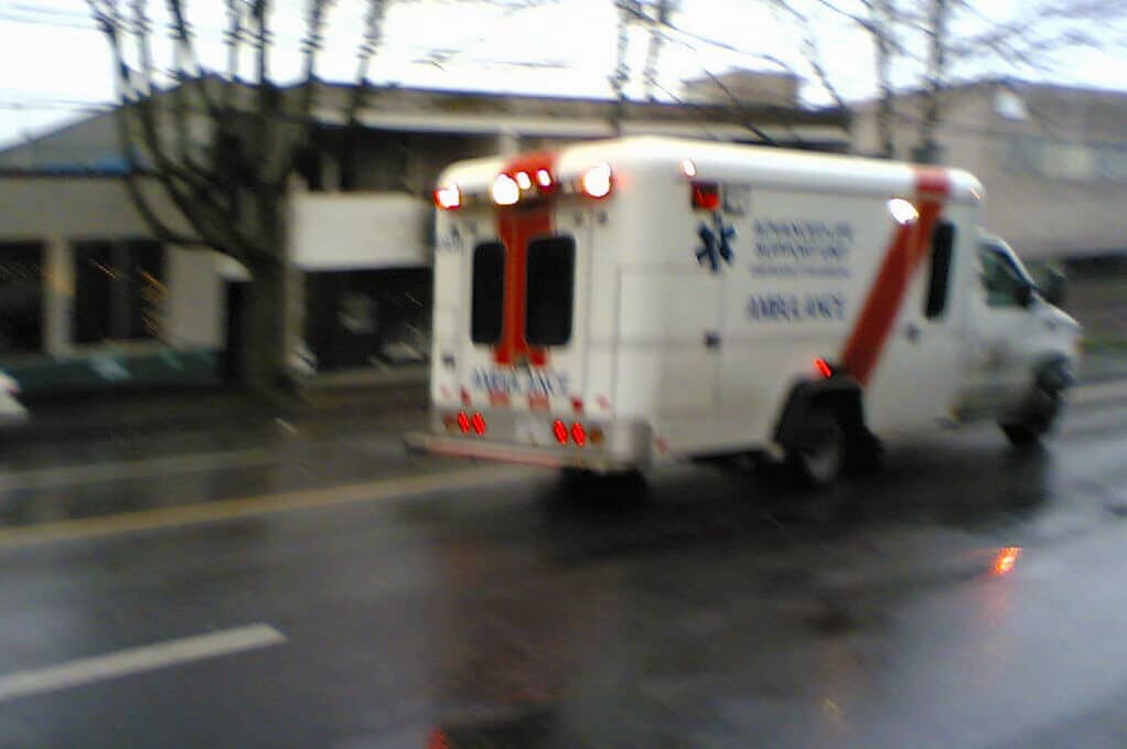 photo of an ambulance