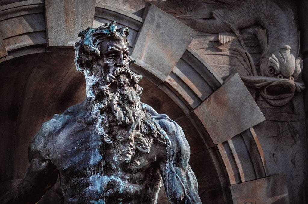 photo of Neptune statue