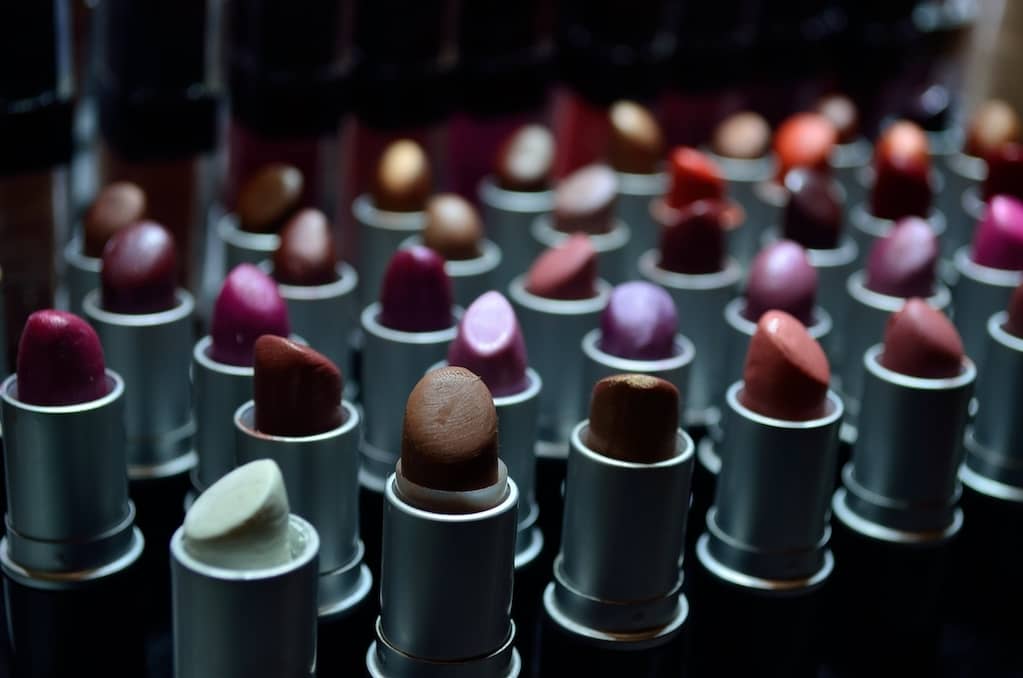 photo of lipstick tubes