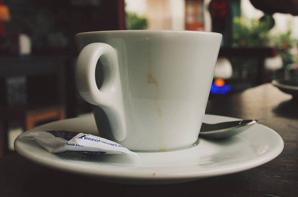 photo of a coffee cup