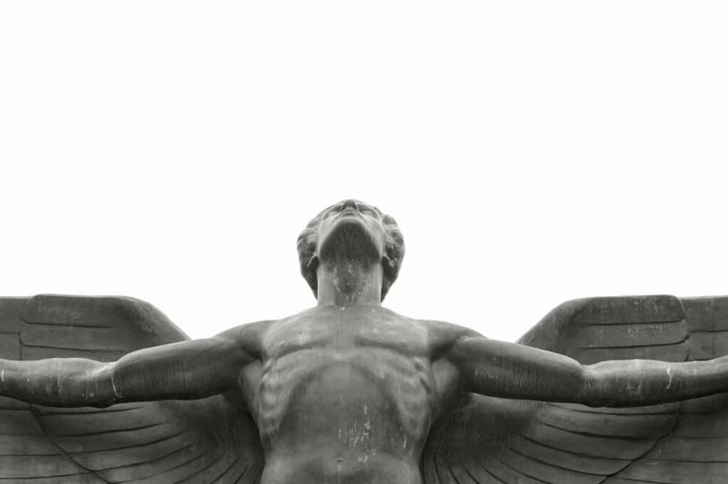 statue of Icarus