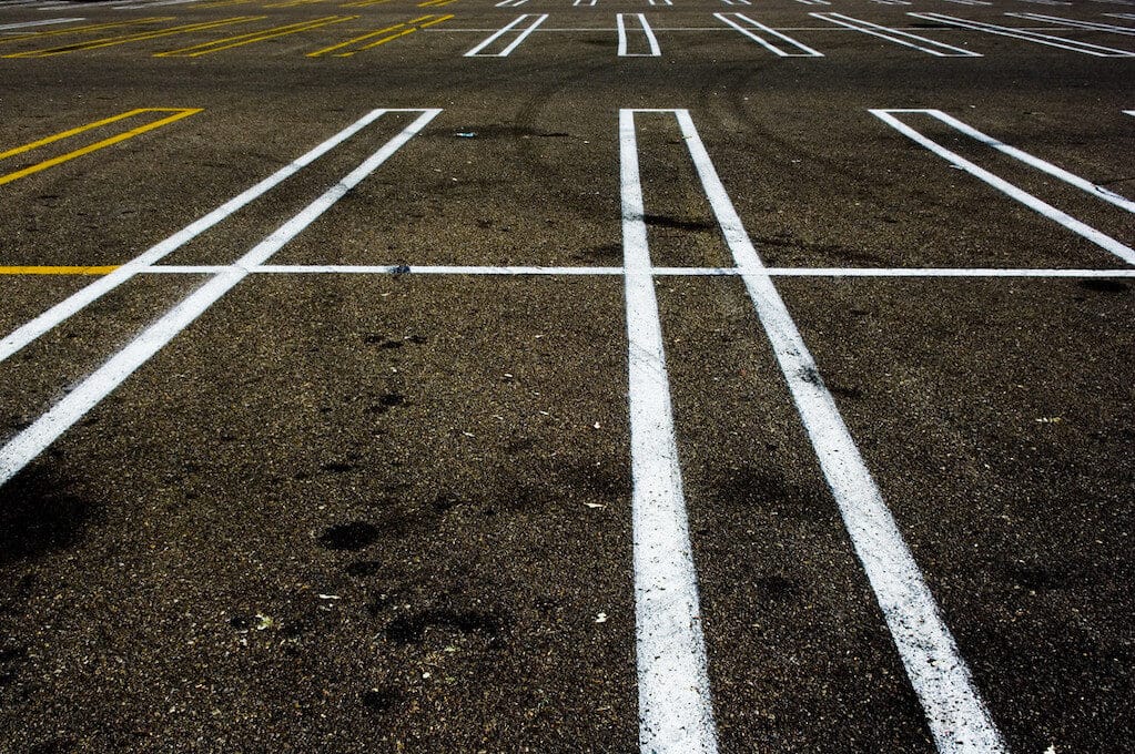 photo of empty parking lot