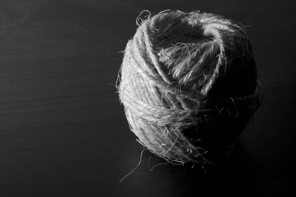 photo of ball of string