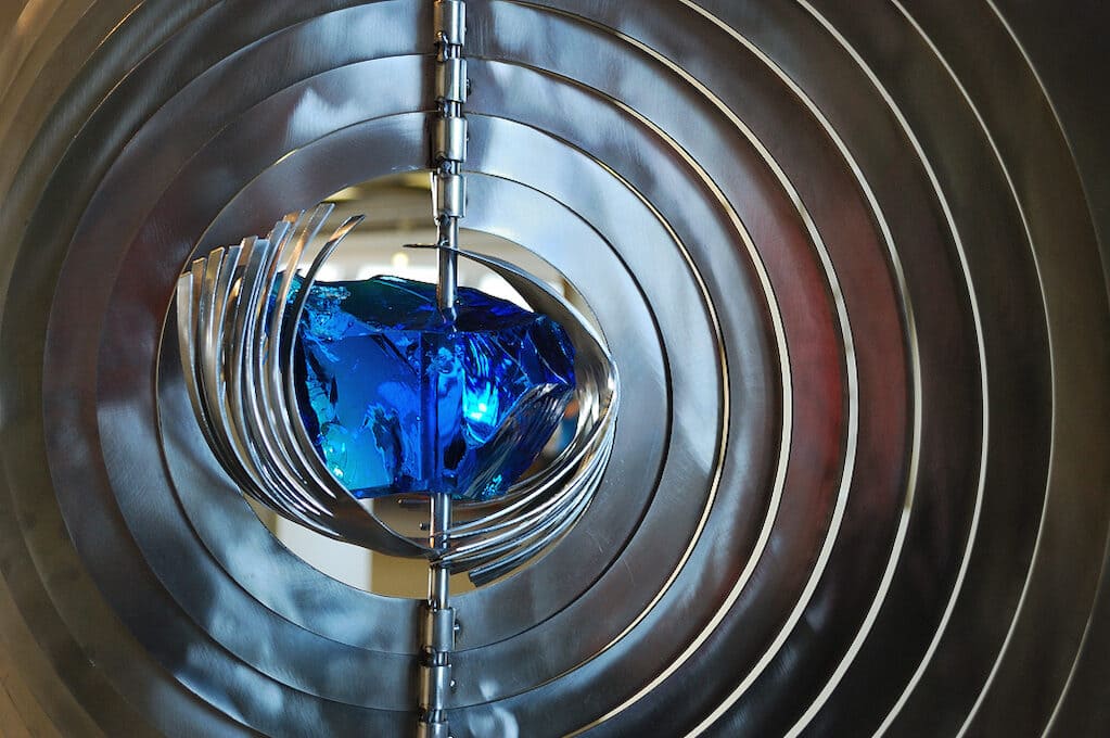 photo of Visual Higgs Boson sculpture by Kai Schulte