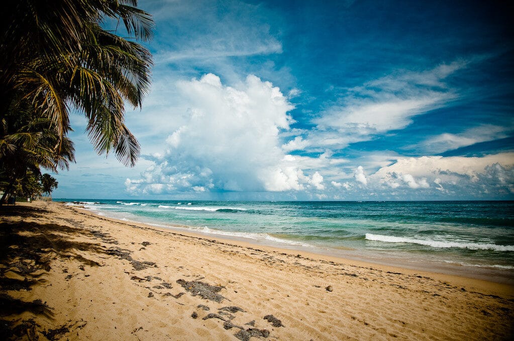 photo of caribbean beach