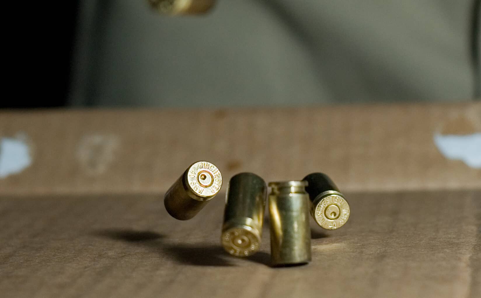photo of falling bullets